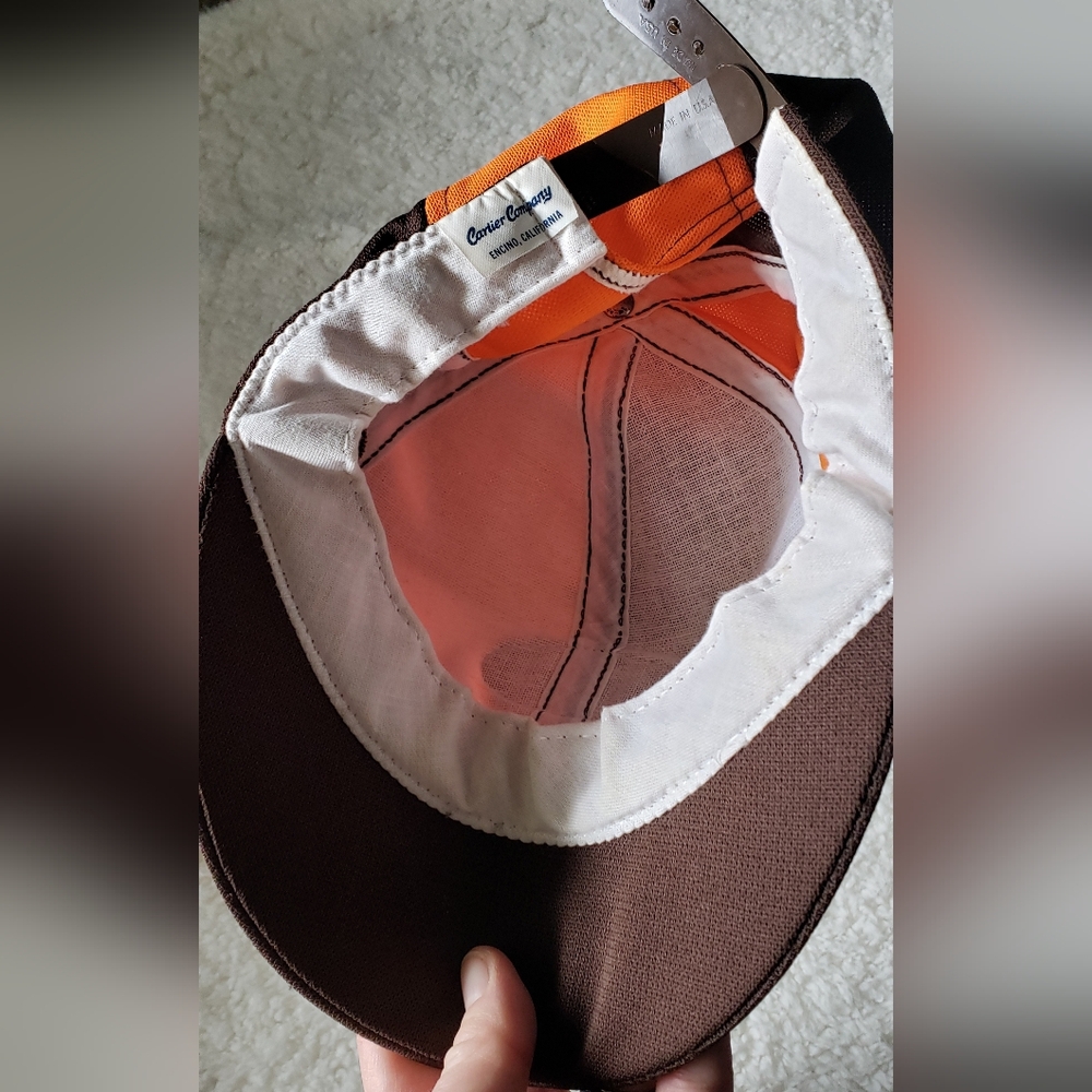 Vintage A&W Brown and Orange Cap - Picture 4 of 5